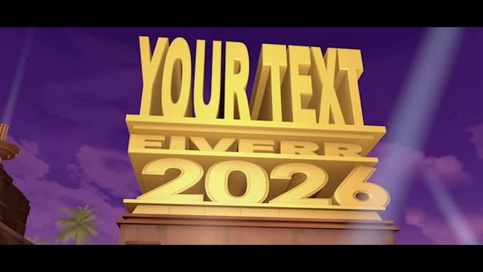 create your 20th century fox intro