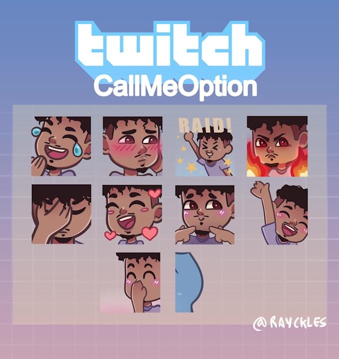 draw twitch emotes and animated ones