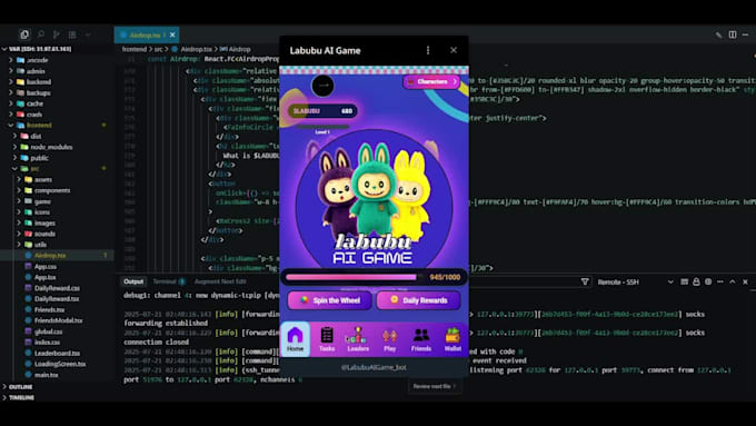 make telegram miniapp , telegram webapp , telegram game