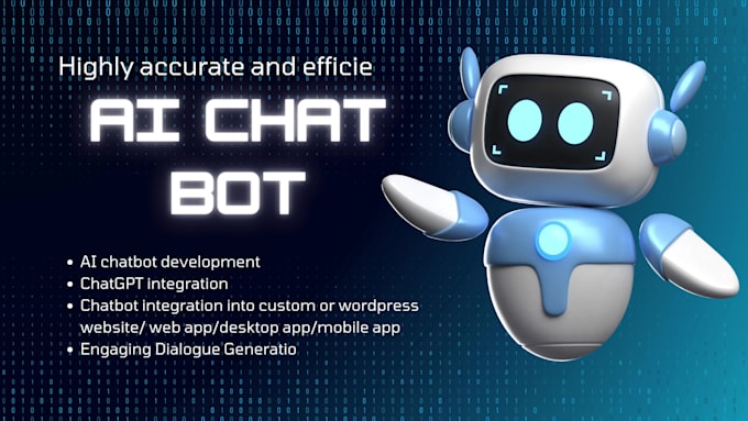Create ai chatbot with chatbot integration in python by Hafsaali_05 ...