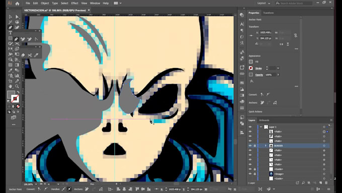vector trace or vectorize your logo