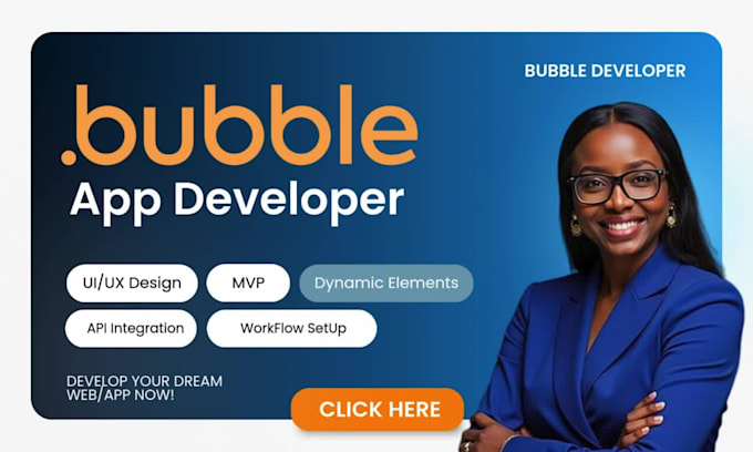 develop adalo bubble io mvp web app saas mobile app website buildfire glide app