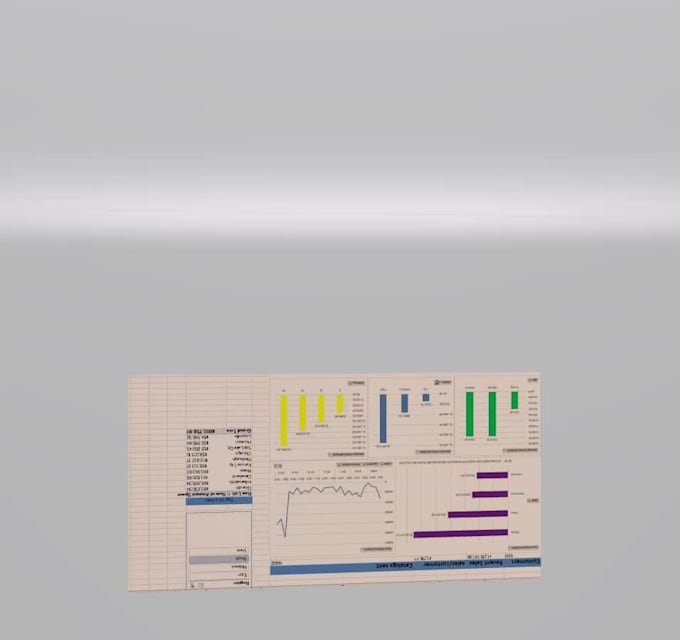 create interactive excel or tableau dashboards