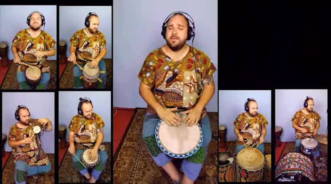 record best percussion in any genre conga cajon bongos djembe darbuka drumset