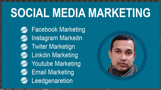 make your social media marketing manager and content
