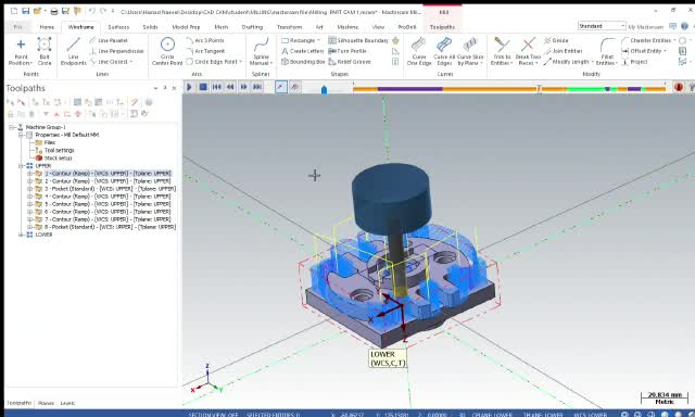 Do mastercam, solidworks, solidcam, cnc program by Arslan_0078 | Fiverr