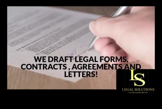 draft legal documents for businesses