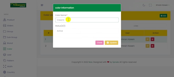 build website with custom cms by PHP laravel