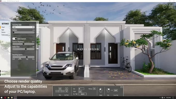 Crear archivo independiente de renderizado 3d