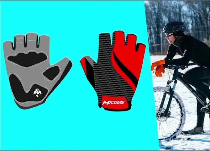 design cycle gloves, cycle gloves full finger and half