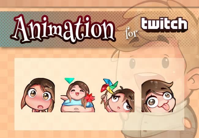 Create Your Twitch Cheermotes Animated Emotes Overlays Alerts By Kis Juno Fiverr