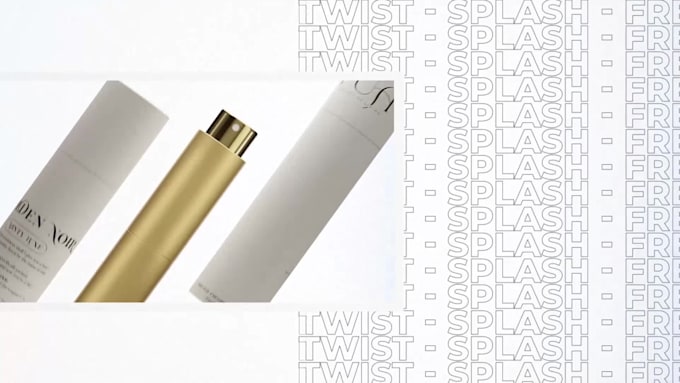 create cinematic cosmetics 3d product animation or photos