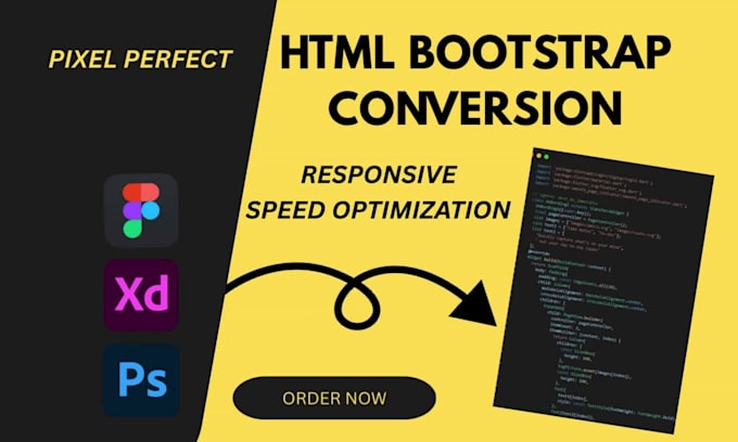 Convert figma to html psd to html with tailwind bootstrap by Momina ...