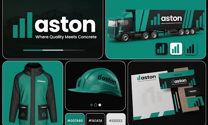 Design a custom minimalist saas logo design branding kit brand identity ...