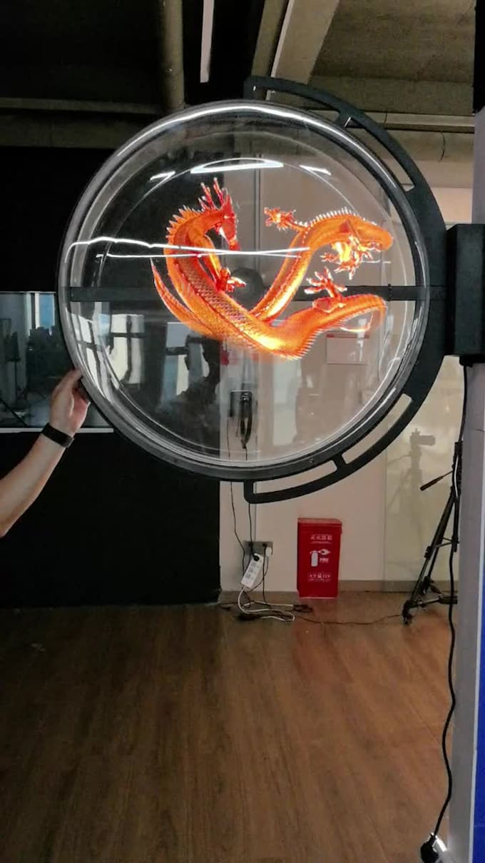 create 3d hologram animation,hologram video,hologram fan,futuristic hologram