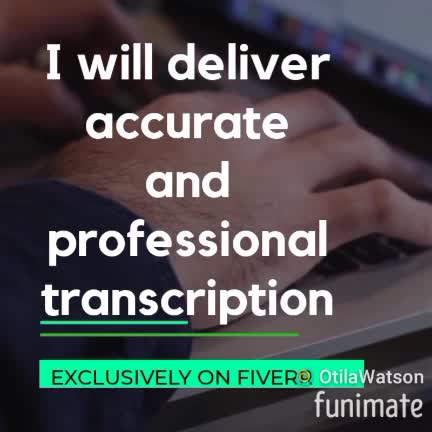 accurately transcribe your audio or video files