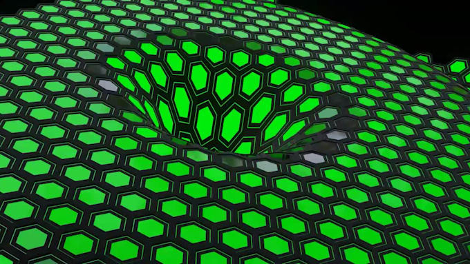 create this stunning music visualizer for you