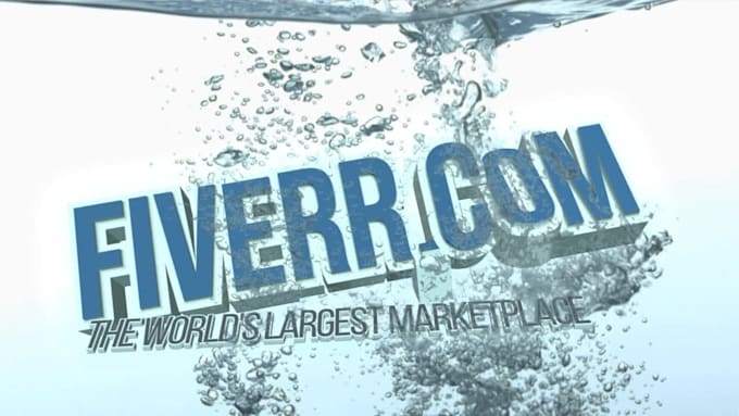 create this stunning 3D water Intro