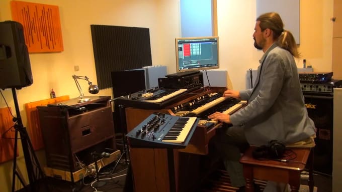 Hire a freelancer to record hammond organ, keyboards, accordion for your songs