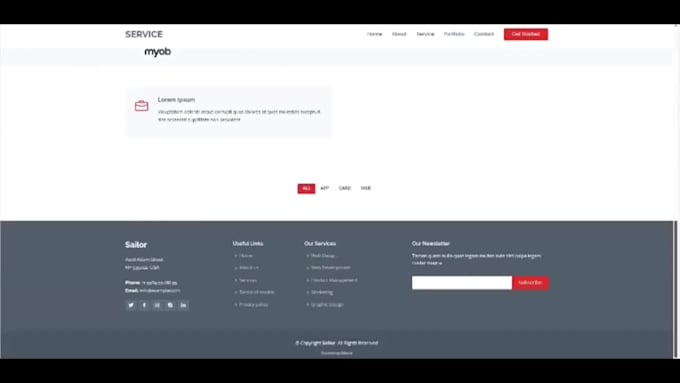 build responsive wordpress website design and web design