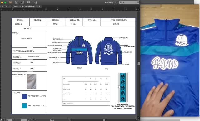 design with tech pack activewear and gymwear