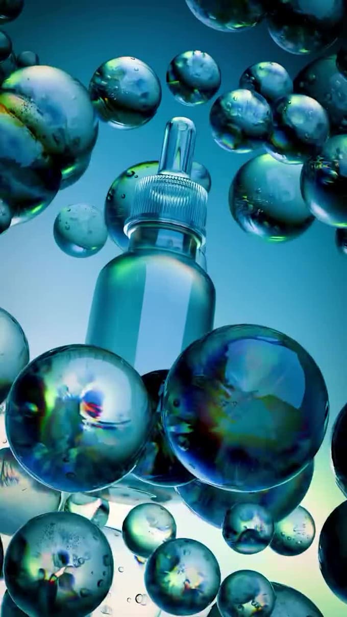 do amazing 3d water simulation 3d bottle simulation particles simulation vfx ads
