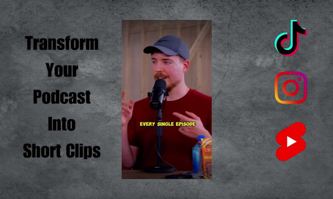 edit your podcast into engaging shorts