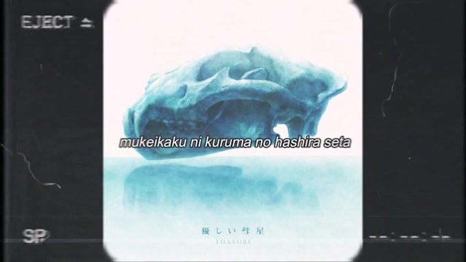 do aesthetic lyric video for you