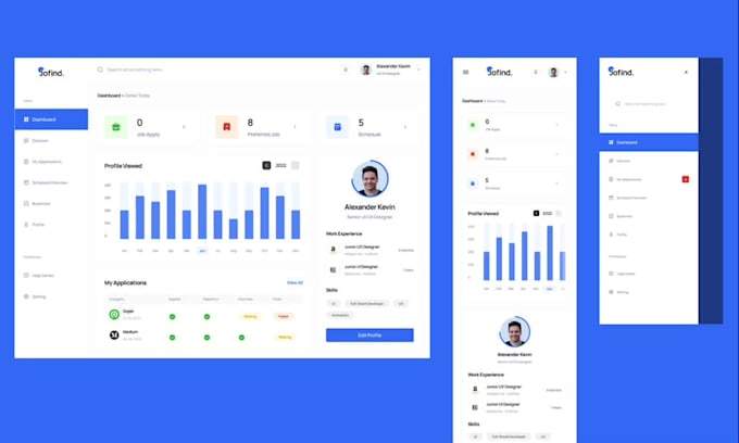 design UX UI for apps, websites, and saas