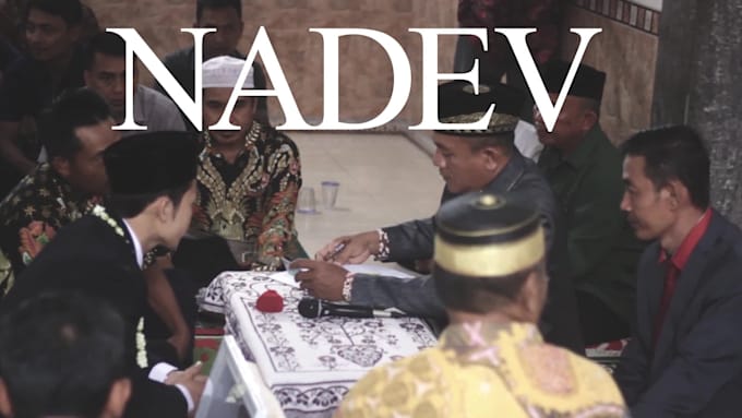 do wedding video editing