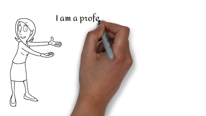 Hot Review! I will produce engaging whiteboard animated explainer videos  for $5