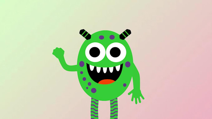 create 2d animated educational videos for kids