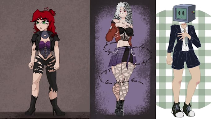 do character art, portraits, or your oc