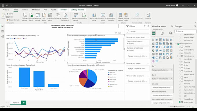 create a professional excel data analysis dashboard