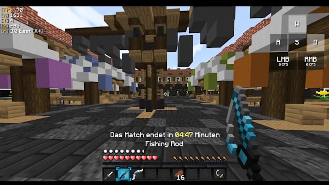 minecraft fishing rod pvp