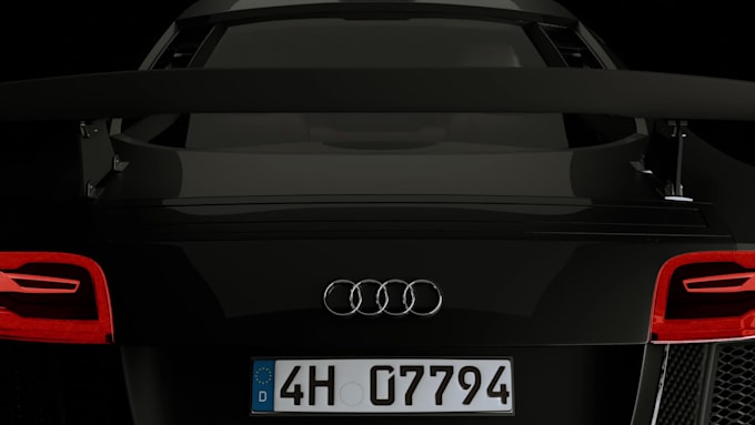 3d car animation in blender