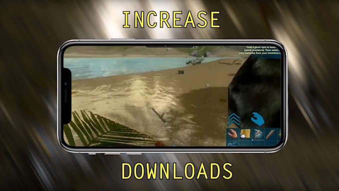create a mobile game trailer or app promo