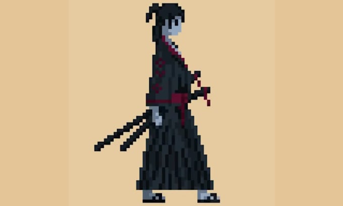 Draw pixel art, pixel game art, 2d sprite sheet, tileset, pixel ...