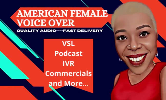 Record An American Female Voiceover By Kimyarda Fiverr