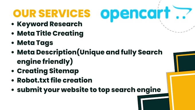 do SEO and speed optimization of opencart store for ranking