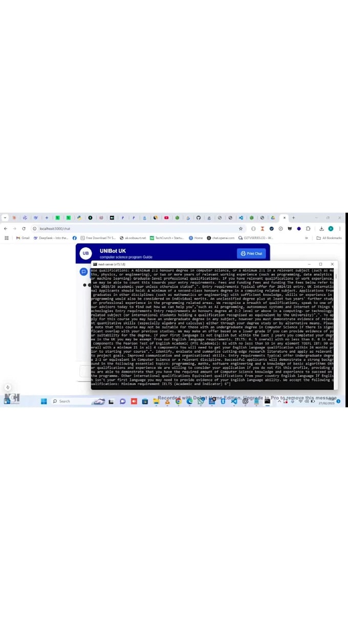 build ai bot agent with rag integration and finetune llms like gpt gemini