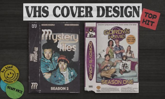 design a vhs cover for you