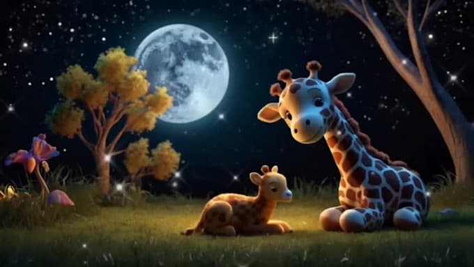 design peaceful and gentle lullaby videos for your channel