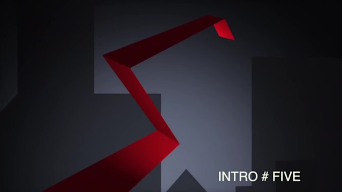 make this Amazing video intro with your company name Texts