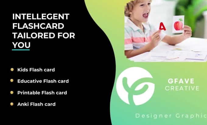 design a creative flash card for you