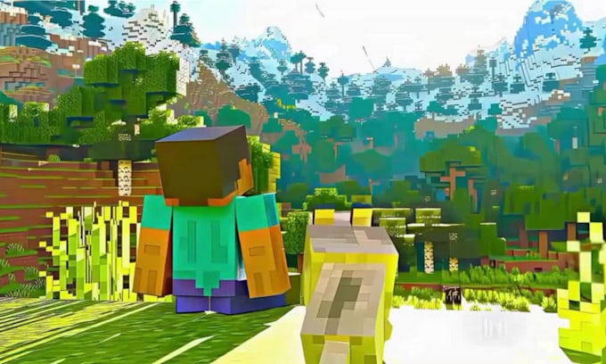 create minecraft animation, fix unity game mods, and make 3d minecraft animation