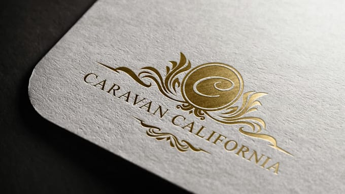 design unique gold luxury logo