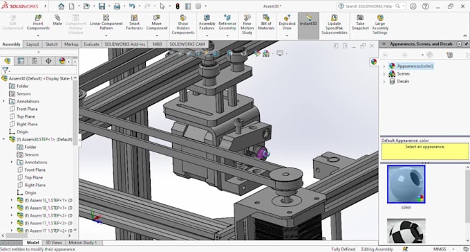 create professional 3d cad models, product designs, and technical drawings