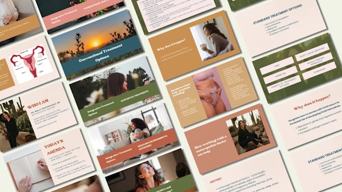 design professional canva presentation or sales pitch deck