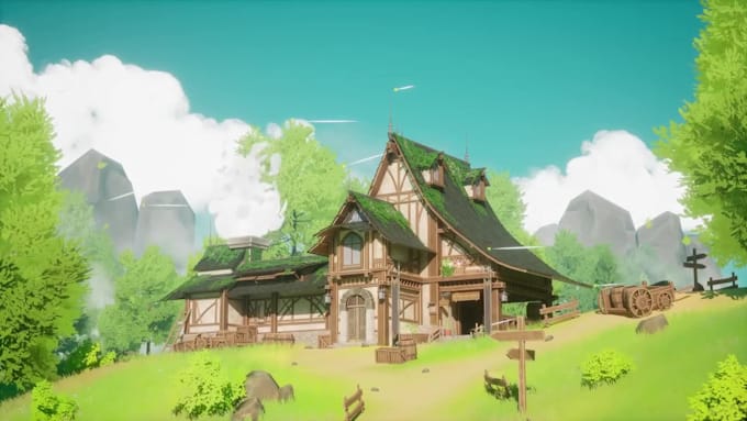 create realistic 3d environments for games, animations, or vrar